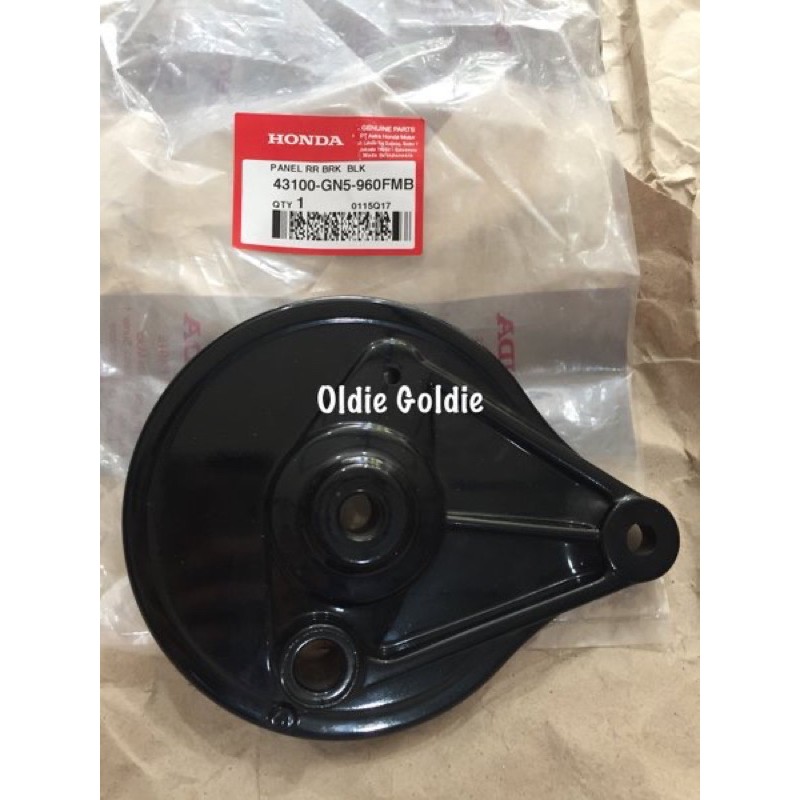 43100-GN5-960FMB Panel Tutup Tromol Belakang Honda Grand Hitam Ori