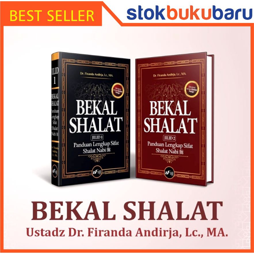 Buku Bekal Sholat Ustadz Firanda 2 Jilid Hardcover
