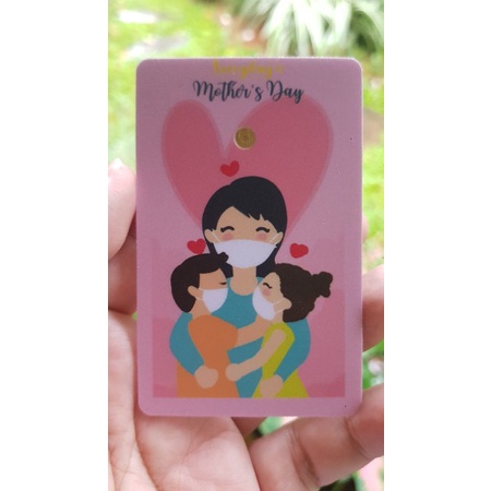 Hari Ibu Series I Love U Mom Dad Series Emas 24 K 0.025 - 0.1 gram Emasin minigold