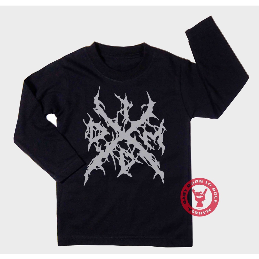 Kaos Band Anak  INDONESIA DEATH METAL Lengan Panjang