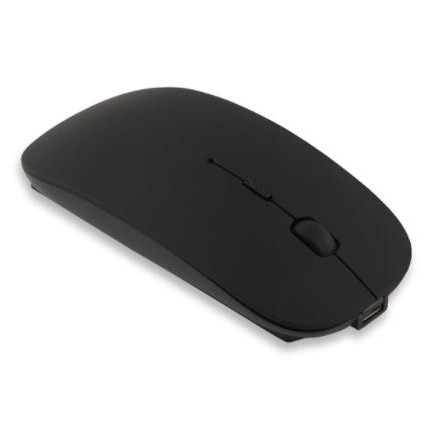 mouse wireless 2.4ghz usb 2.0 1200dpi optical silent slim rechargeable on off for pc laptop mac