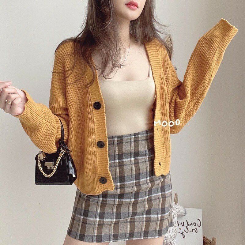 Cardigan Wanita / Cardigan Crop Rajut Premium Tebal ARSY Cardy