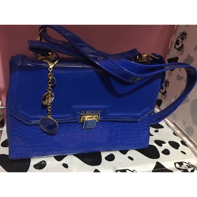 Tas Import ck behel Croco Charles & Keith