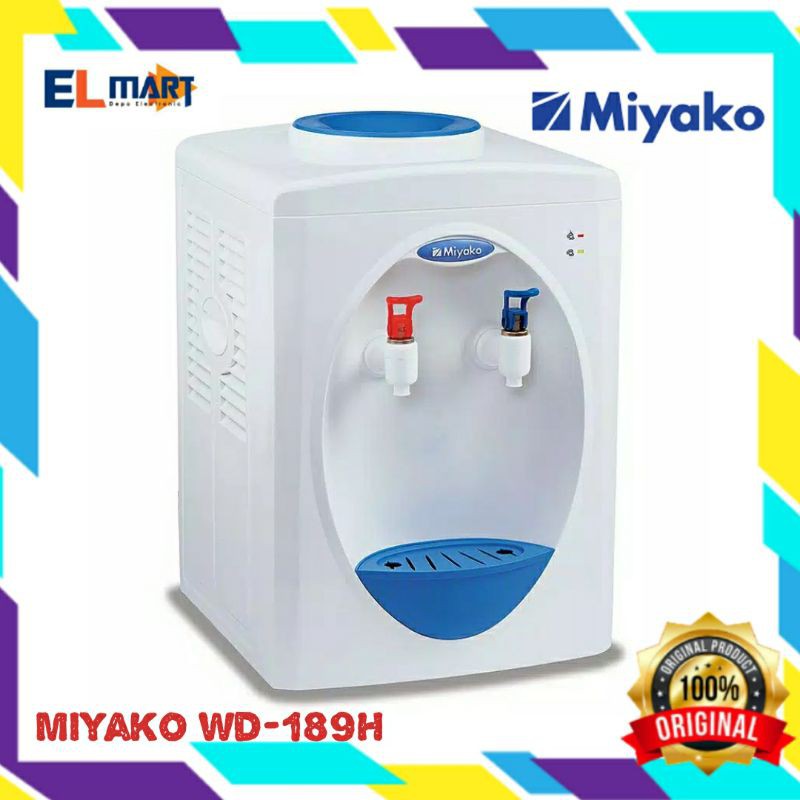 Dispenser Air Minum Panas Normal MIYAKO WD 189H -189 H - WD189H Hot &amp; Normal