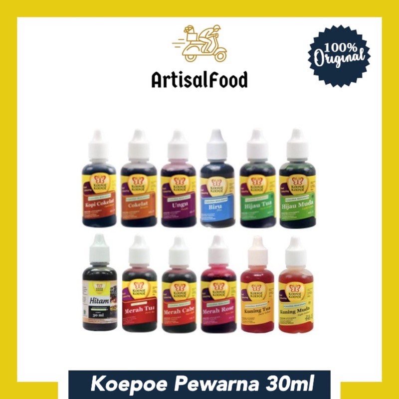 

KOEPOE PEWARNA 30ml ORI Pewarna Makanan