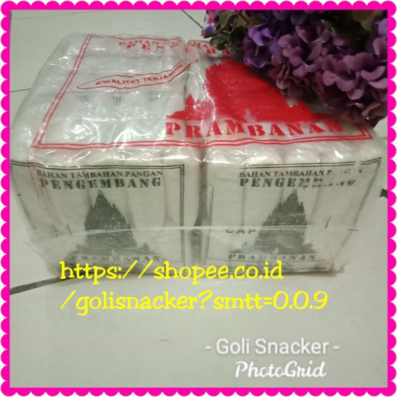 

Garam Bleng Bahan Pengembang Cap Prambanan 1 Bal