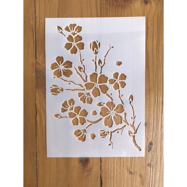

Stencil Imlek Cherry Blossom Sakura