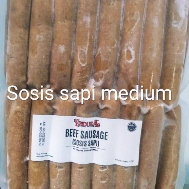 

Endura beef sausage medium mix 1kg