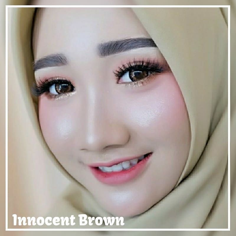 SOFTLENS INNOCENT BROWN MINUS 0,50 S/D -6,00