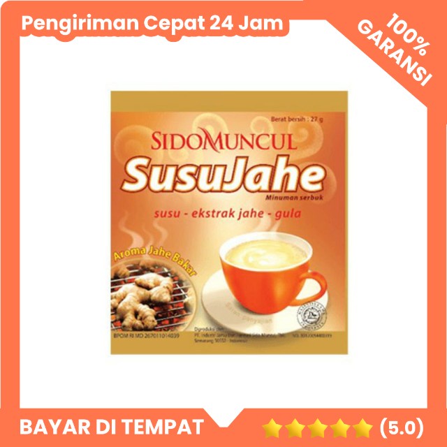 

Susu Jahe Sidomuncul Sachet isi 10