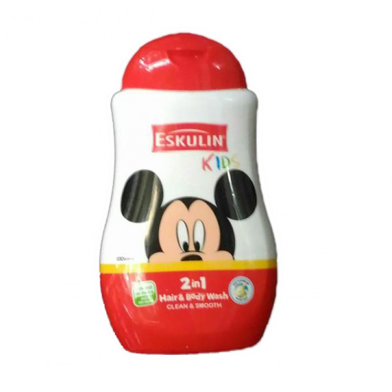 Eskulin kids 2in1 280ml dan shampoo 200ml