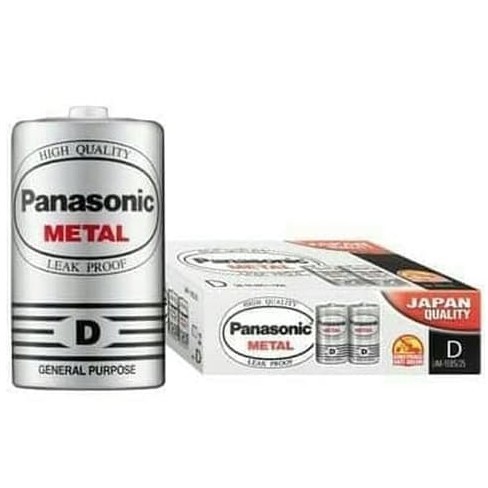 Baterai Panasonic Jumbo Size D A1 UM1/Baterai Panasonic Metal LEAK PROOF UM-1EBS 1.5V 1 PCS