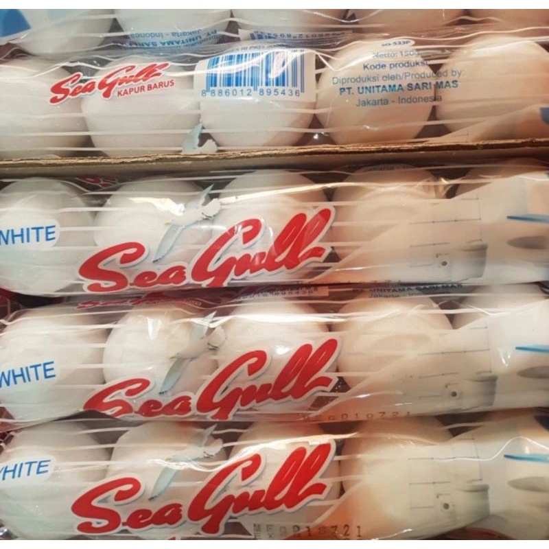 Dahlia Seagull Toilet ball putih Kamper Bulat Putih isi 5pcs