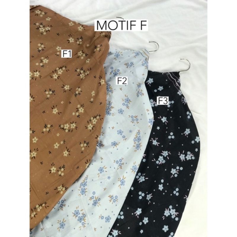 025 Motif Outer Scarf Premium Outerwear Wanita Ready Stock