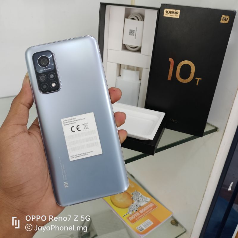 MI 10T PRO 8/128 SECOND FULLSET ORI LIKE NEW