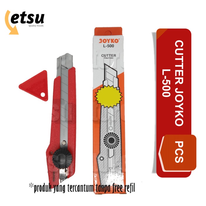 

kertas-pemotong- cutter pisau silet joyko l-500 besar tanggung -pemotong-kertas.