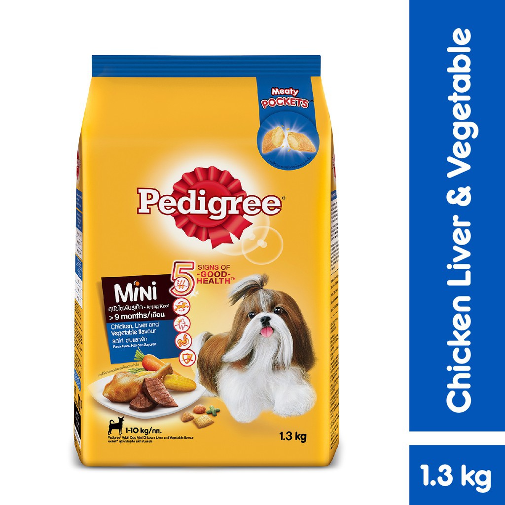 Terlaris CEK HARGA PEDIGREE® Makanan Anjing Kering Ras Mini Rasa
Chicken Liver and Vegetable 1.3 Kg