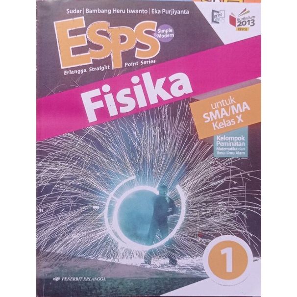 ESPS FISIKA KLS 10 SMA/MA (BEKAS)