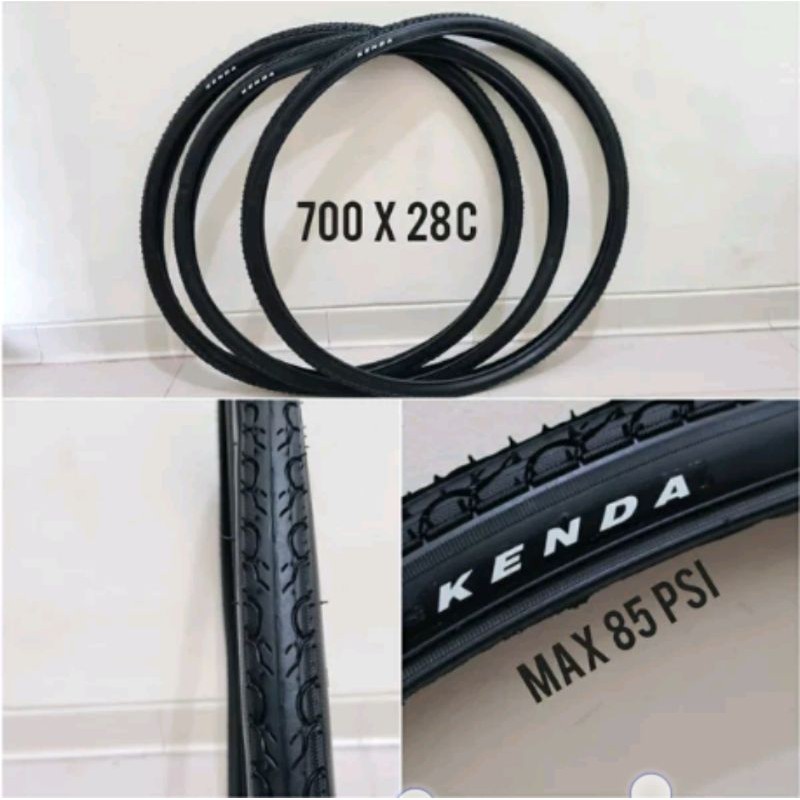 Ban Luar KENDA Kwest  700 x 28 C tire 700c 28c wired sepeda road bike balap roadbike fixie hybrid