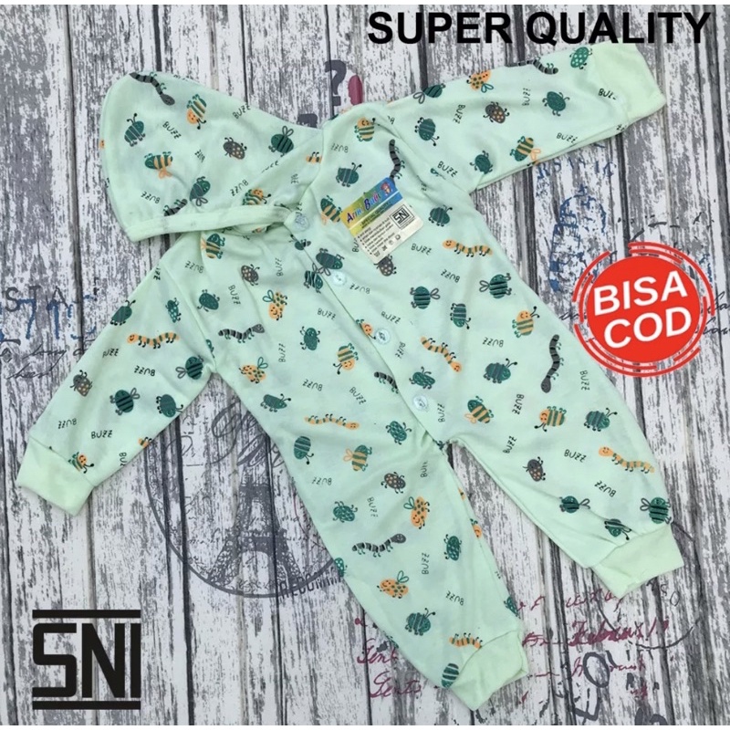 PROMO 7.7 Jumper Bayi Baju kodok Bayi Jumper Bayi Pendek Jumper Bayi Bodysuit DNW BABY