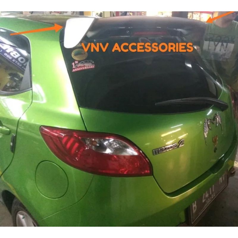 Spoiler Mazda 2 Mugen sporty