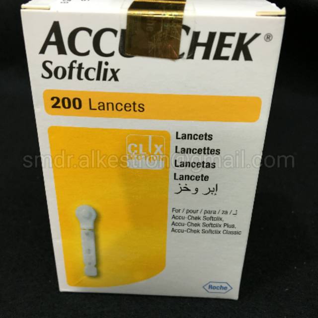 Softclix lancet accucheck (gepeng)