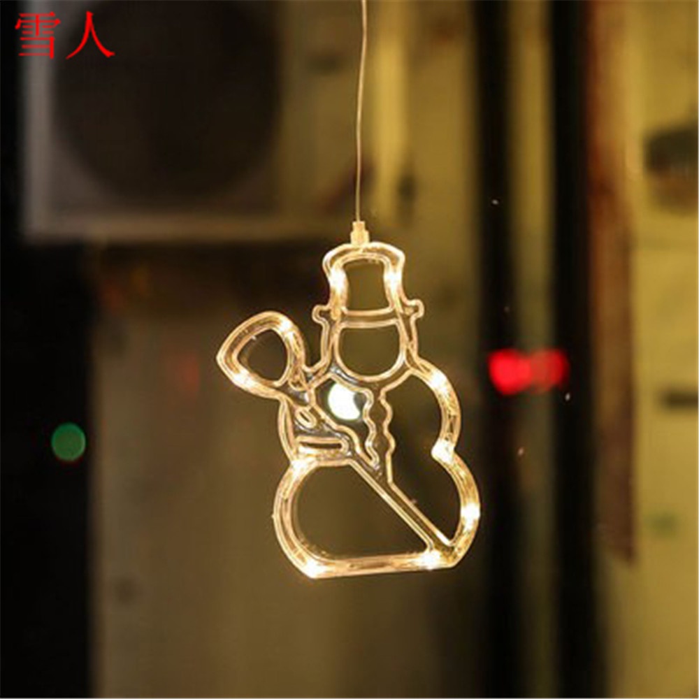 (Aaoottuuoo5.Id) 1pc Lampu Led Bentuk Santa Claus / Snowman / Bintang Untuk Dekorasi Pesta Natal / Taman