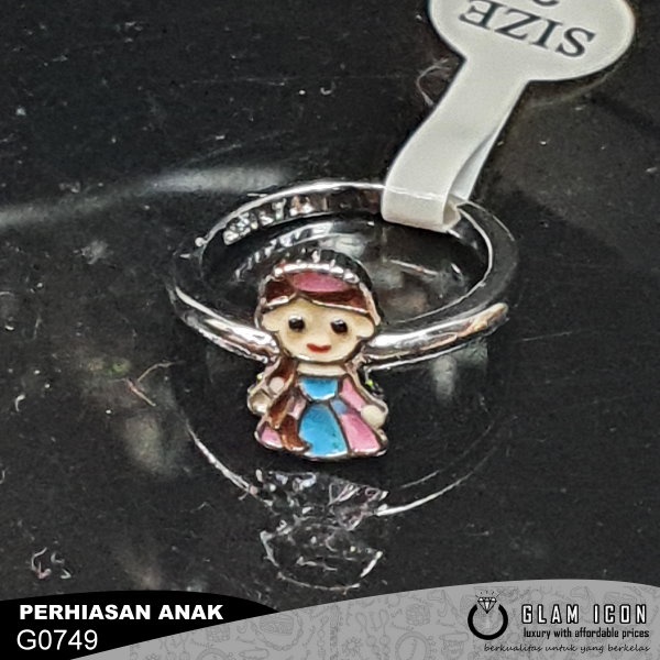 Cincin anak Karakter Putri Sofia pink blue  C0749 CAS