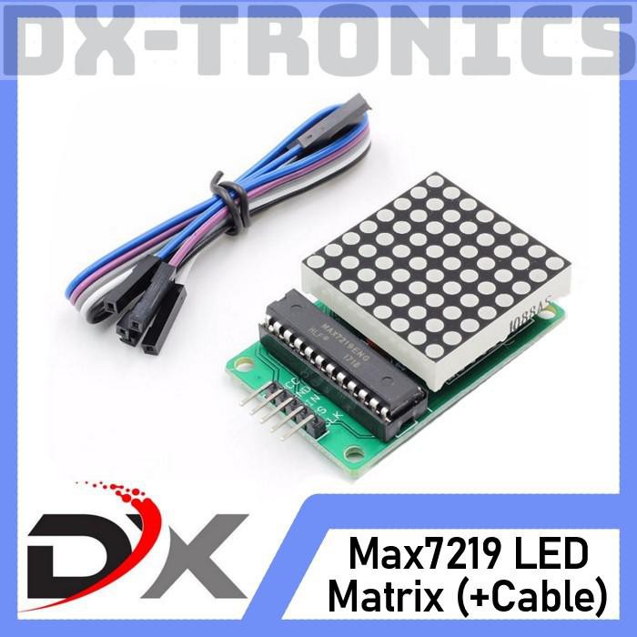 MAX7219 LED Dot Matrix Module MAX 7219 Arduino Compatible MAX-7219