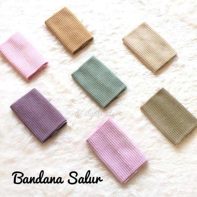 Bandana Salur Premium 1 warna