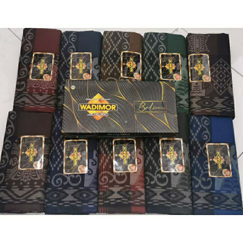 Sarung Dewasa Pria Wadimor Balimoon Motif Terbaru