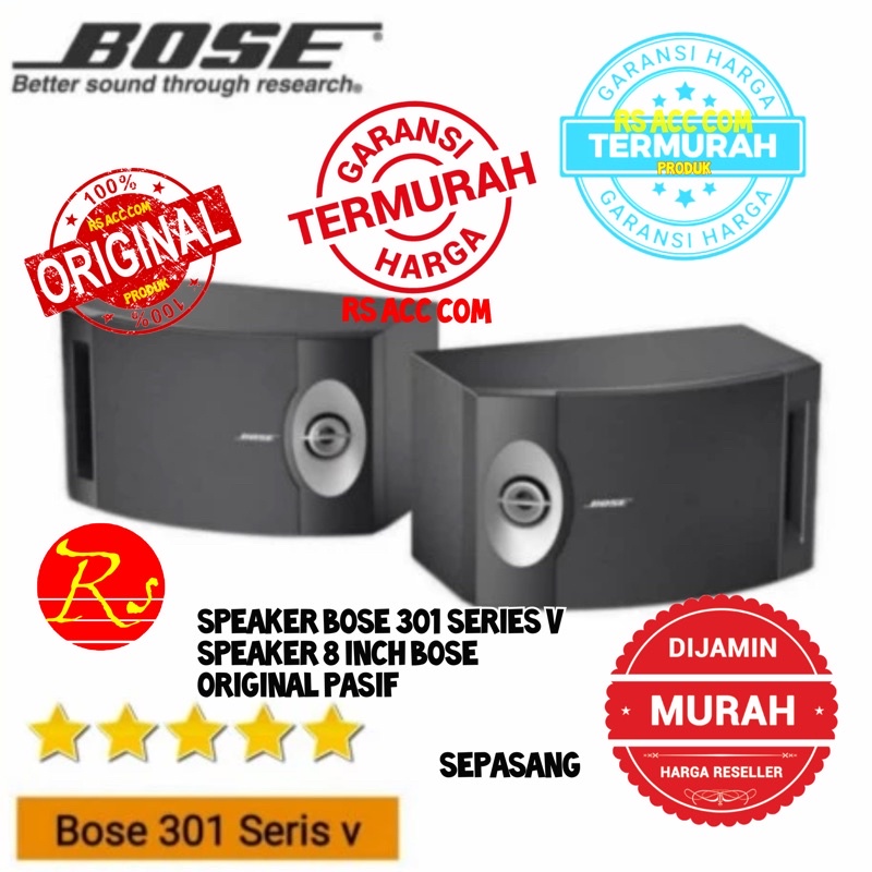 Speaker Bose 301 Series V Speaker 8 Inch BOSE Original Pasif