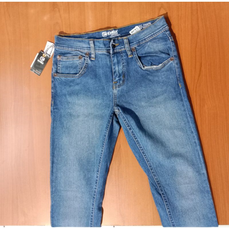 Celana Panjang Jeans Pria Morgan Slim Art 617 112 / Ramayana Jatinegara