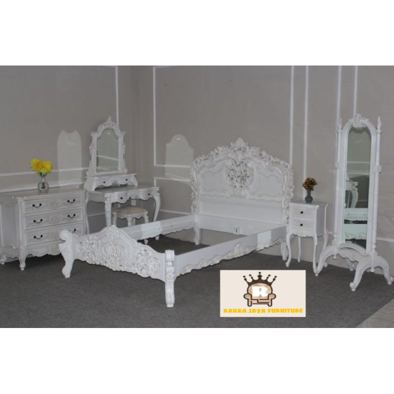 SET DIPAN UKIR MEWAH CAT DUCO GLOSY MEWAH