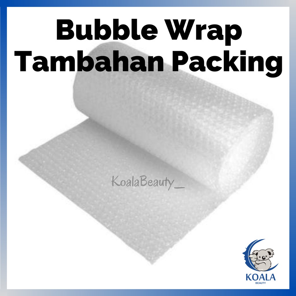 

❤ KOALA ❤ BUBBLE WRAP (Berlapis-lapis) ⚠️HANYA UNTUK TAMBAHAN PACKING ⚠️ TIDAK DIJUAL TERPISAH
