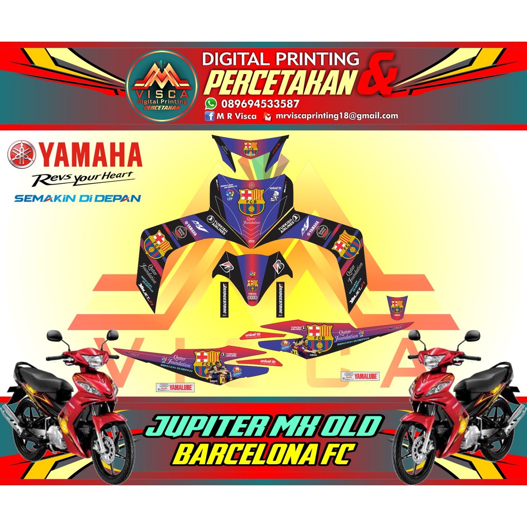 Decal sticker Jupiter Mx Old 135 Fullbody - Decal Yamaha Jupiter Mx Old 135 Fullbody decal mx old fu