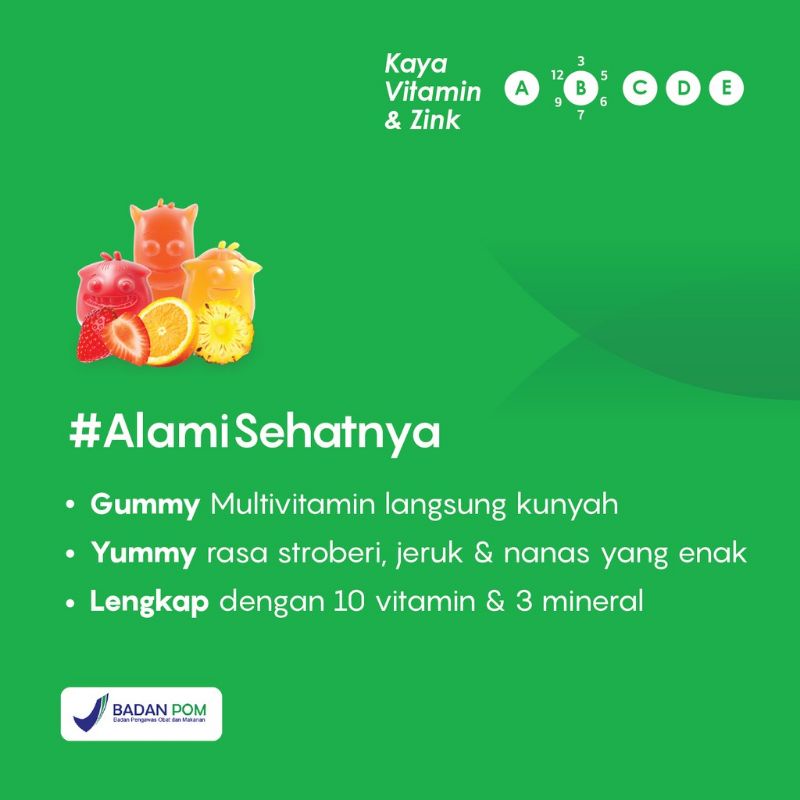 Vitamin Anak Imunitas Multivitamin Original Youvit 30 Gummy