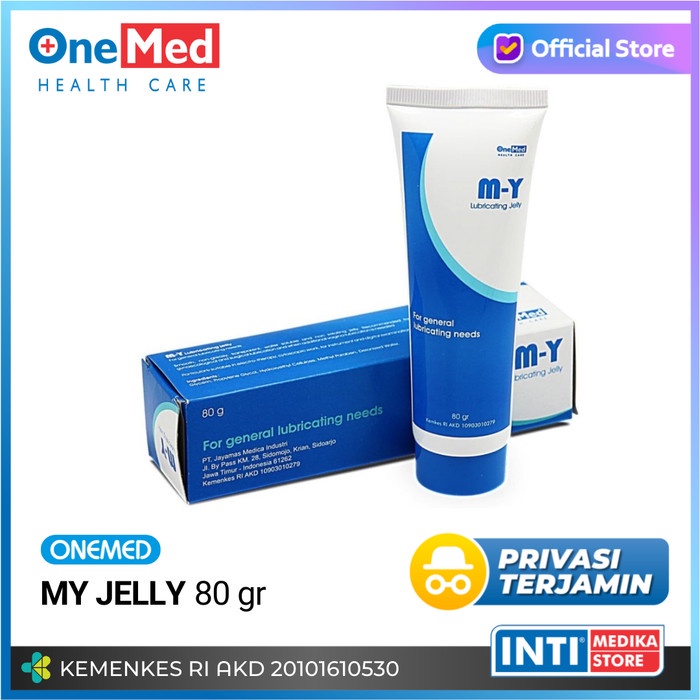 Onemed - Lubricating My Jelly 80Gr Lubricant Gel Pelumas #98