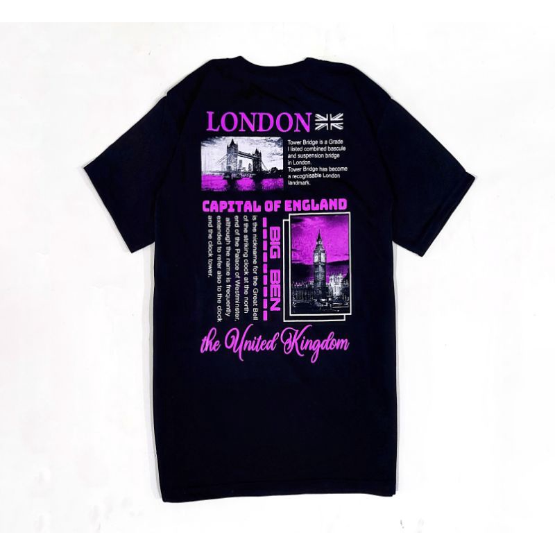 kaos pria/ LONDON/kaos distro