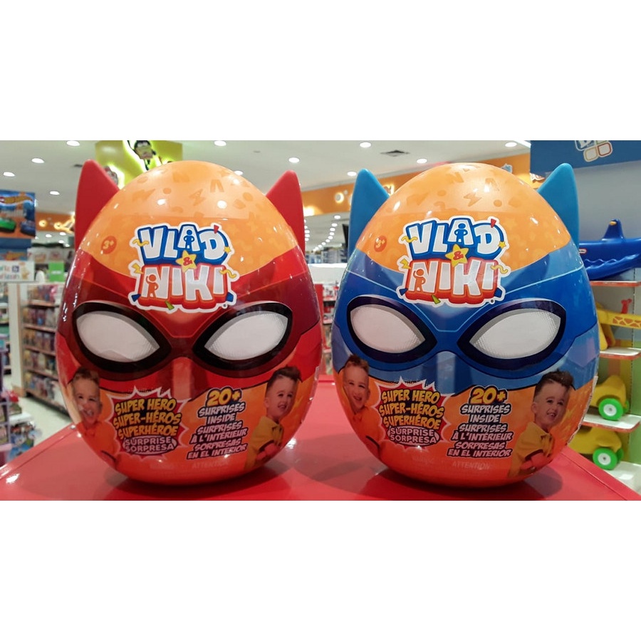 Sale Mainan: Vlad Niki Super Hero 20+ Surprise Inside Original