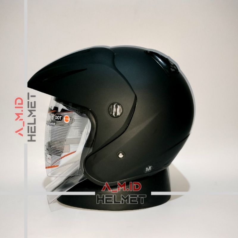 HELM INK CX 22 BLACK DOFF ORIGINAL HELM INK CX22 HITAM HITAM DOP HELM INK CX 22 SOLID BLACK MATT