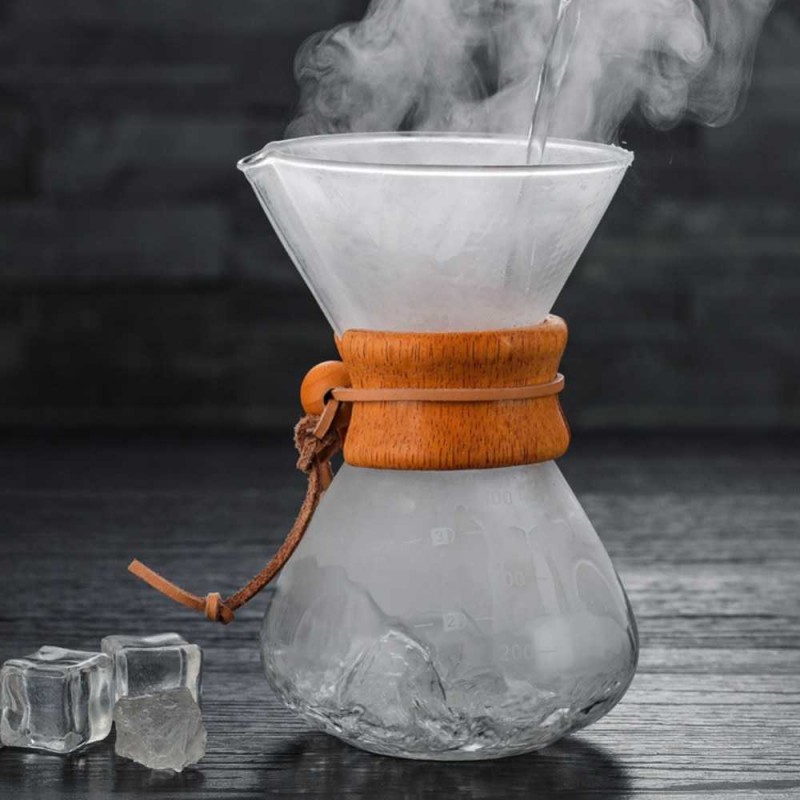 Kettle Ceret Teko Pot Kaca Kopi Teh Barista Coffee Maker V60 Drip