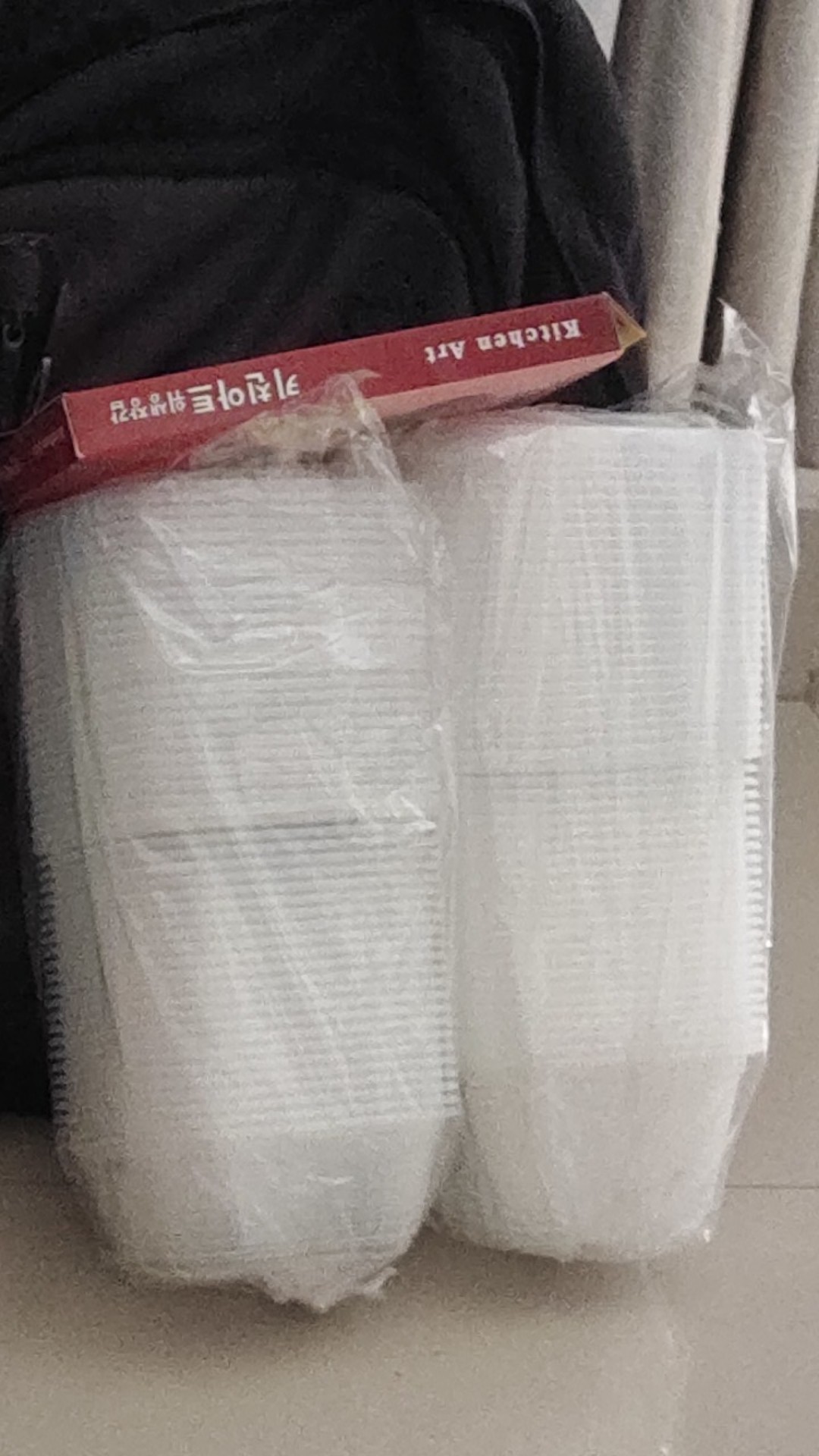 Kotak Makan Plastik 500 Ml Sq / Thinwall Container 500 Ml Sq / Isi 25