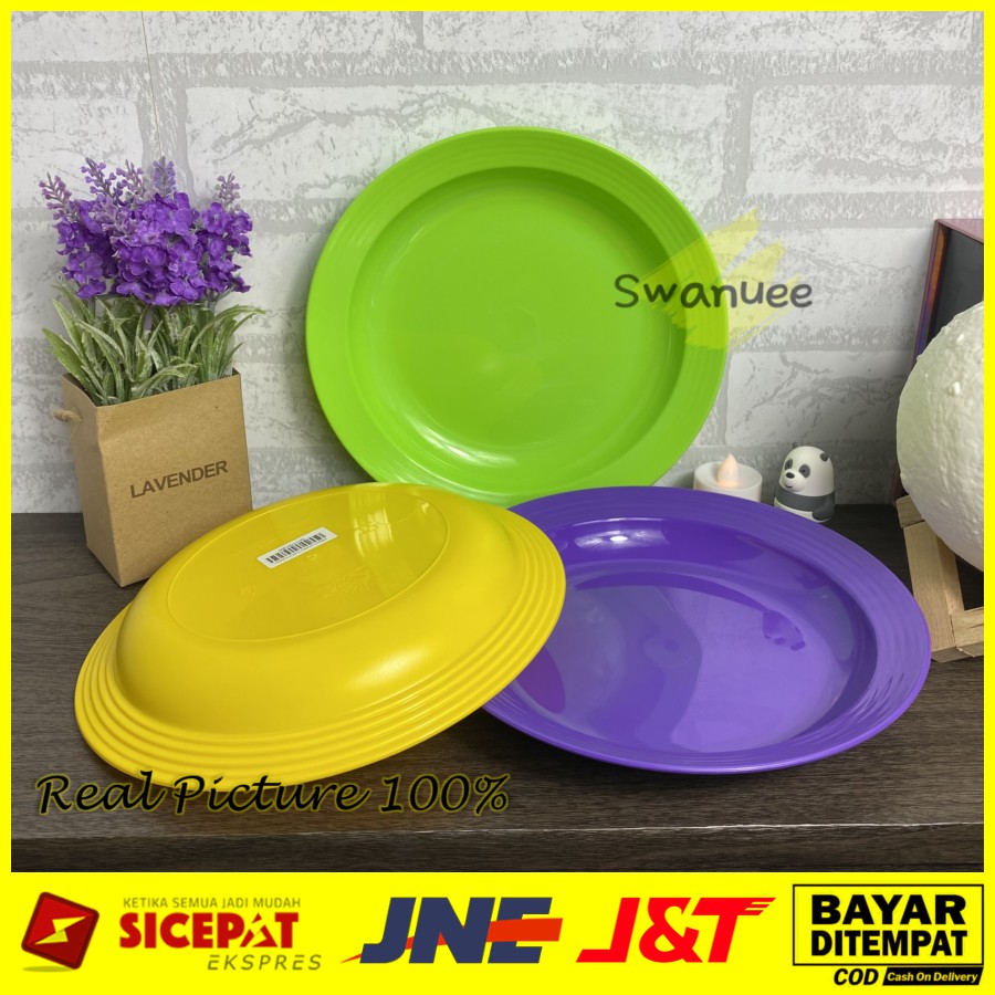 PIRING MAKAN PLASTIK , PIRING MAKAN CANTIK WARNA WARNI
