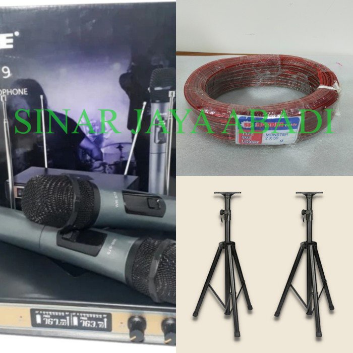 PAKET KARAOKE SOUND SYSTEM KARAOKE HOME 10 INCH ELTONE ET450H 450WATT GARANSI