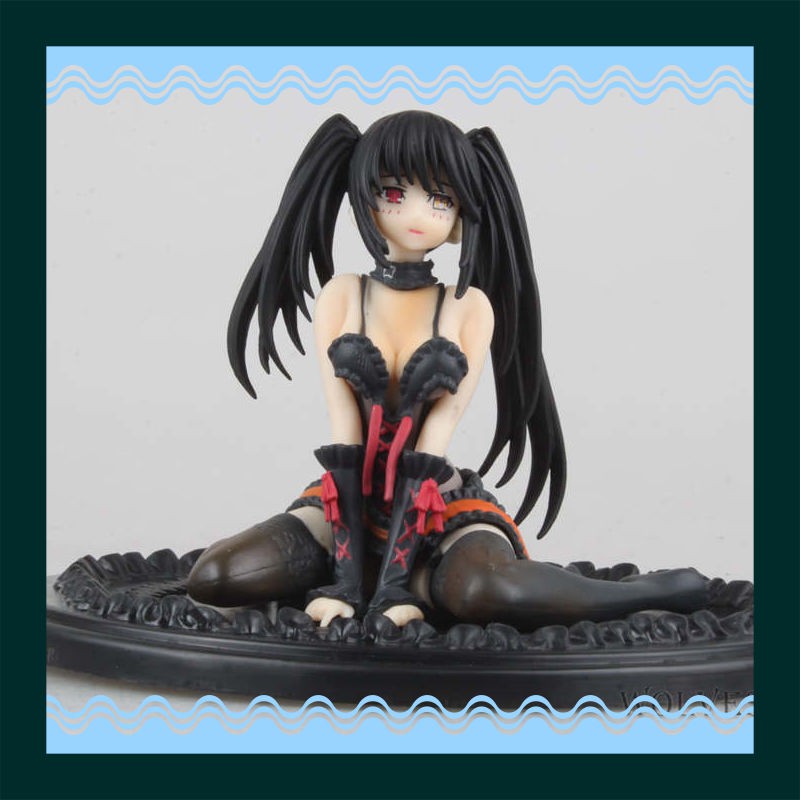 Action Figure Import Huong Anime Gambar 10 Cm Kartun Tanggal Live Tokisaki Kurumi Pvc Koleksi Model
