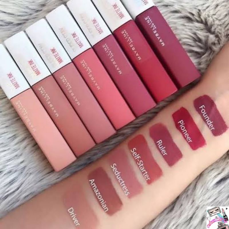 ☃️Cutezz_ching1☃️Maybelline Super Stay Matte Ink 100% Original