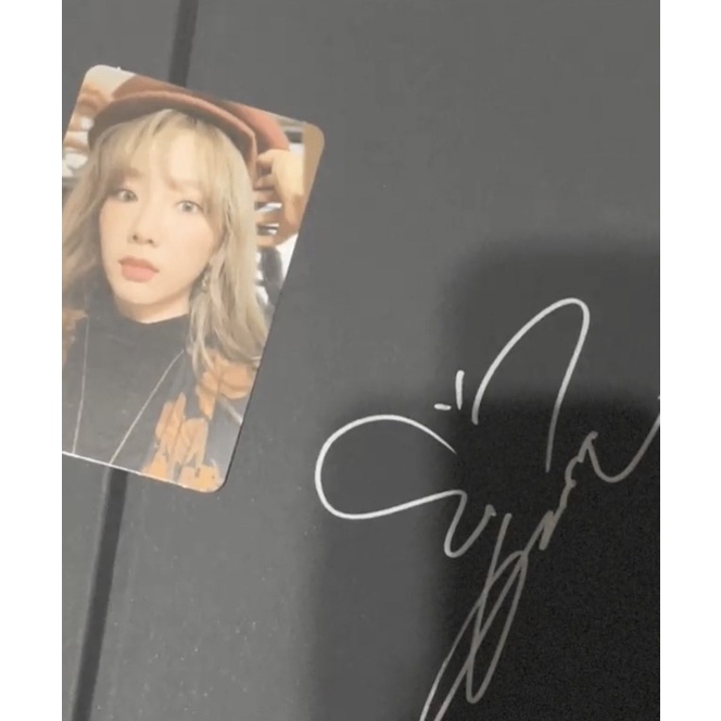 TAEYEON PHOTOCARD PURPOSE