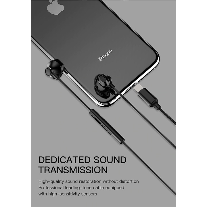 Lightning Port Wired Digital Earphones for iPhone Encok P06 NGP06-0