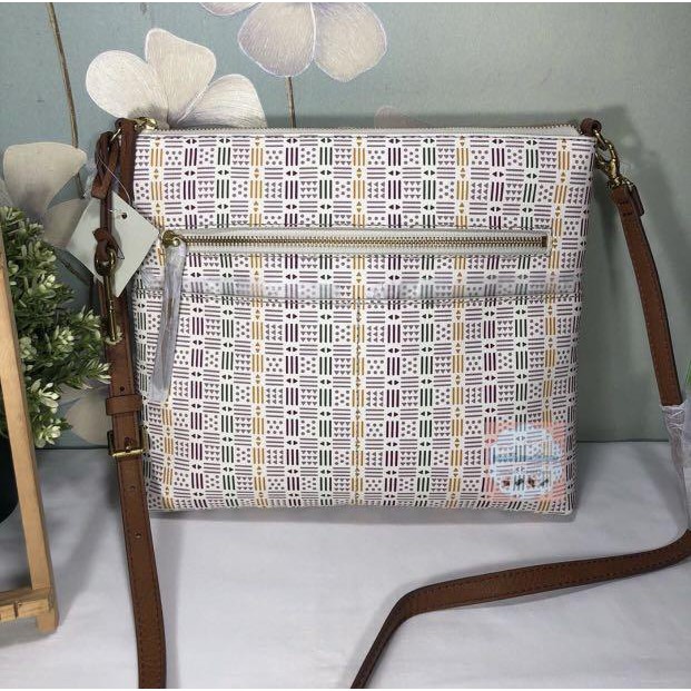 

F O S S I L Fiona large crossbody white multi